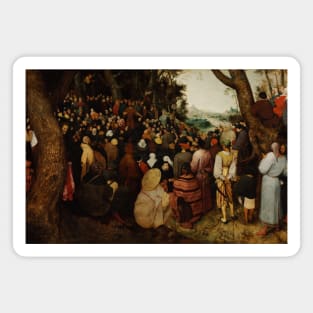 The Sermon of Saint John the Baptist by Pieter Bruegel the Elder Magnet